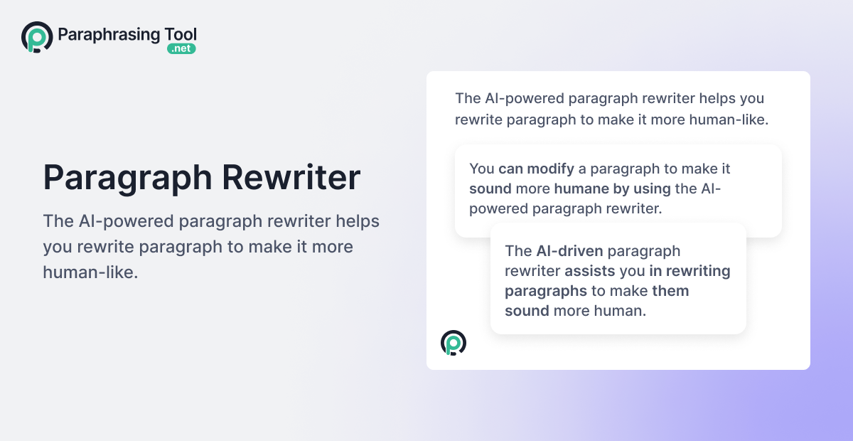 Paragraph Rewriter - Rewrite Paragraph Using AI