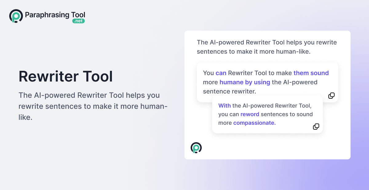 Rewriter Tool - Best Article rewriter Online